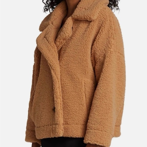 dh NEW YORK Warm Tan Teddy Jacket - Picture 1 of 1